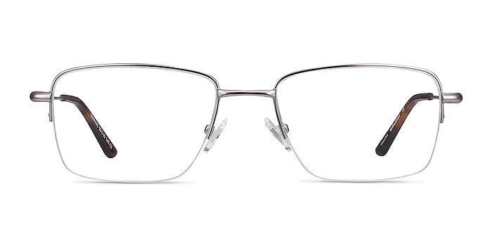 Dominic Gunmetal Metal Eyeglass Frames from EyeBuyDirect