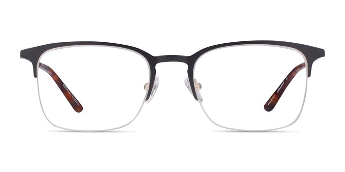 Owen Noir Métal Montures de lunettes de vue d'EyeBuyDirect