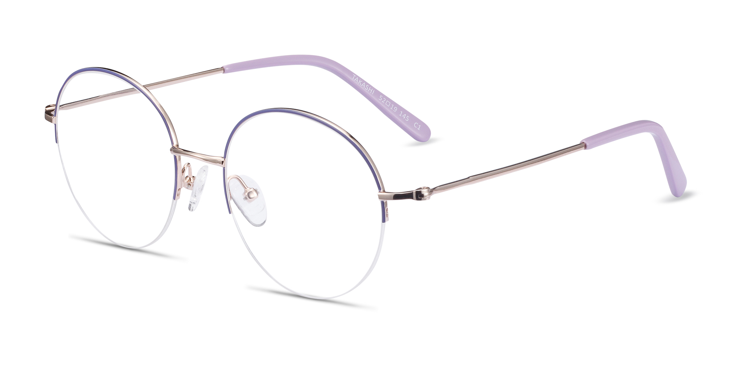 Half-Rim Glasses - Semi-Rimless Styles for Men & Women | EyeBuyDirect