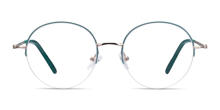 Takashi Green & Gold Métal Montures de lunettes de vue d'EyeBuyDirect