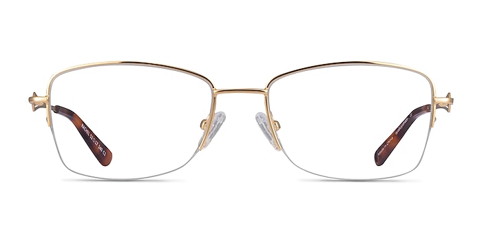 Rachel Gold Metal Eyeglass Frames from EyeBuyDirect