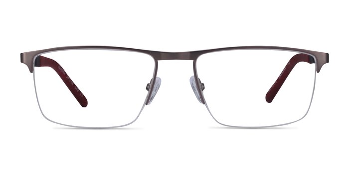 Belong Argenté Carbon-fiber Montures de lunettes de vue d'EyeBuyDirect