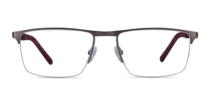 Belong Silver Carbon-fiber Eyeglass Frames from EyeBuyDirect