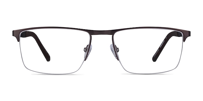 Belong Gunmetal Carbon-fiber Montures de lunettes de vue d'EyeBuyDirect