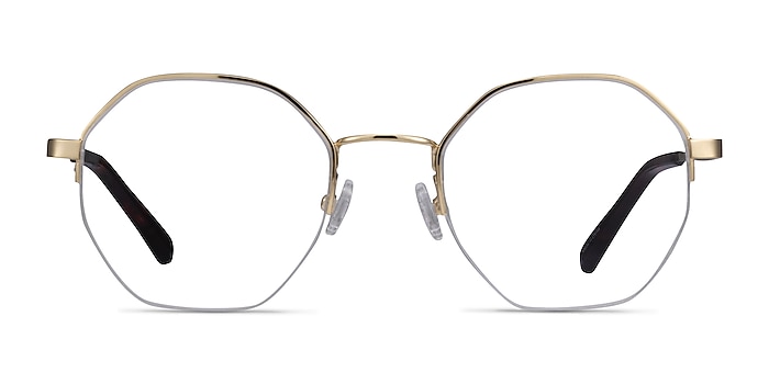 Cowen Gold Metal Eyeglass Frames from EyeBuyDirect