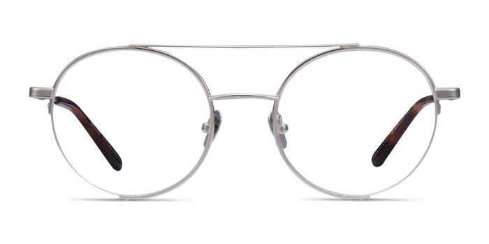 Miller Silver Metal Eyeglass Frames from EyeBuyDirect
