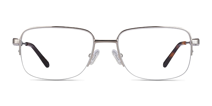 Kanye Silver Metal Eyeglass Frames from EyeBuyDirect