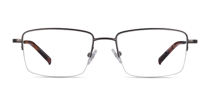 Process Gunmetal Métal Montures de lunettes de vue d'EyeBuyDirect
