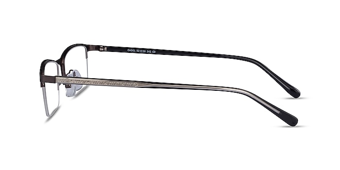 Cadel Gunmetal Métal Montures de lunettes de vue d'EyeBuyDirect