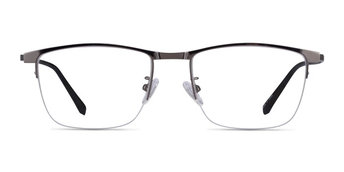Shawn Gunmetal Métal Montures de lunettes de vue d'EyeBuyDirect