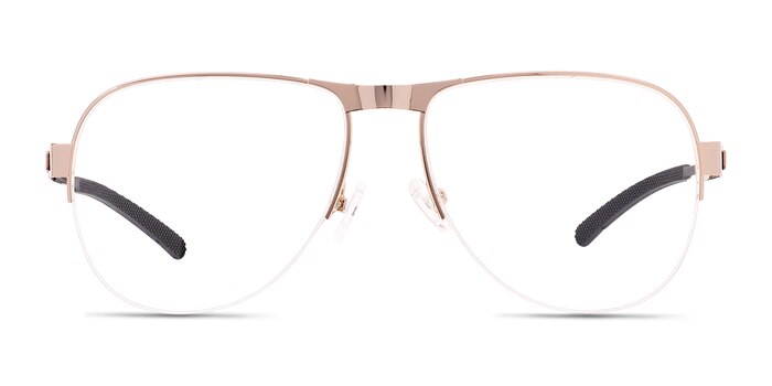 Schematic Doré Métal Montures de lunettes de vue d'EyeBuyDirect