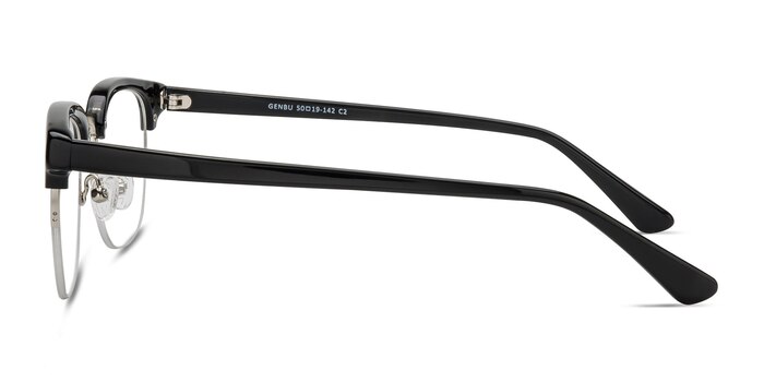 Genbu  Black  Acetate-metal Eyeglass Frames from EyeBuyDirect
