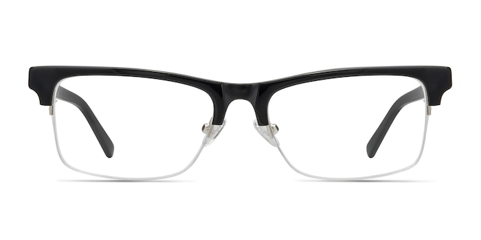 Onyx Noir Acétate Montures de lunettes de vue d'EyeBuyDirect