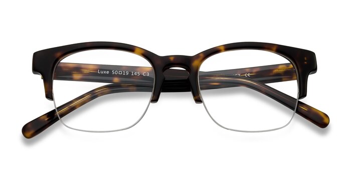 Tortoise Luxe -  Vintage Acetate Eyeglasses
