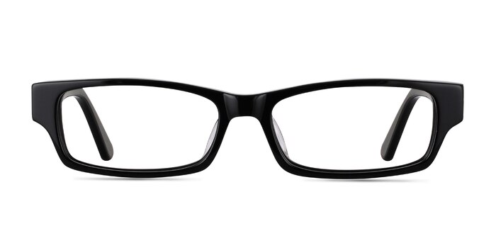 Dieppe Black Acetate Eyeglass Frames from EyeBuyDirect