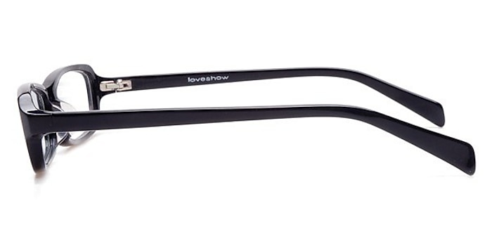 L-4817 Black Acetate Eyeglass Frames from EyeBuyDirect