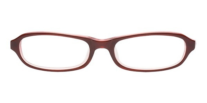 HT023 Red/Pink Acetate Eyeglass Frames from EyeBuyDirect