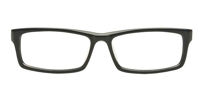 P7523 Black/Blue Acetate Eyeglass Frames from EyeBuyDirect