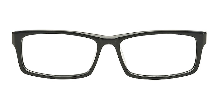 P7523 Black/Blue Acetate Eyeglass Frames from EyeBuyDirect