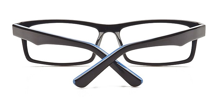 Black/Blue P7523 -  Colorful Acetate Eyeglasses
