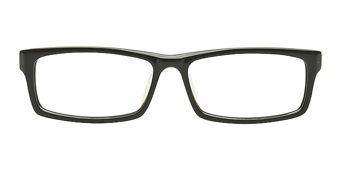 P7523 Black/Yellow Acetate Eyeglass Frames from EyeBuyDirect
