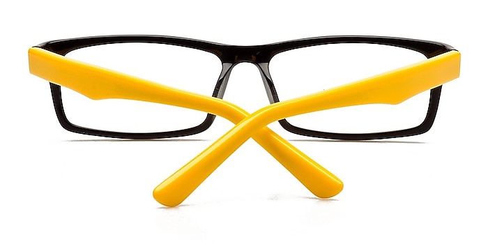 Black/Yellow P7523 -  Colorful Acetate Eyeglasses