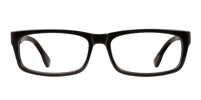 P7517 Black Acetate Eyeglass Frames from EyeBuyDirect