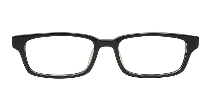 P7522 Noir Acétate Montures de lunettes de vue d'EyeBuyDirect