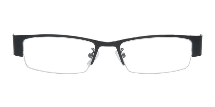 Alingsas Noir Métal Montures de lunettes de vue d'EyeBuyDirect
