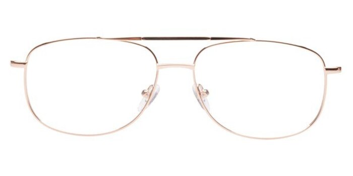 AbdulinoL Golden Metal Eyeglass Frames from EyeBuyDirect