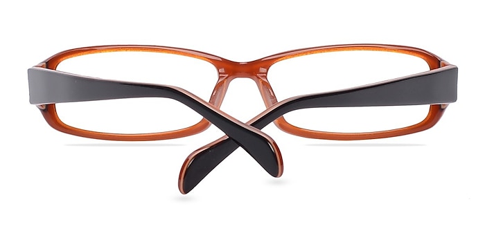 Black/Orange Bellinzona -  Classic Acetate Eyeglasses