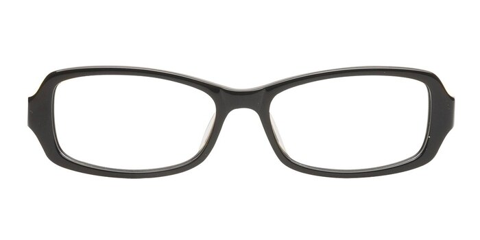 Segezha Black/Yellow Acétate Montures de lunettes de vue d'EyeBuyDirect