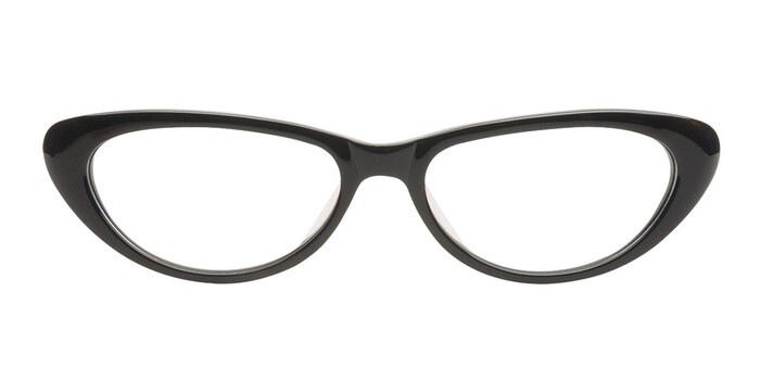 Zlynka Black/Red Acétate Montures de lunettes de vue d'EyeBuyDirect