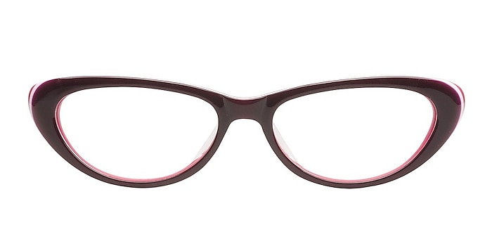 Zlynka Purple Acetate Eyeglass Frames from EyeBuyDirect