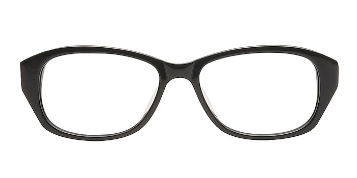 Noyabrsk Black/Blue Acetate Eyeglass Frames from EyeBuyDirect