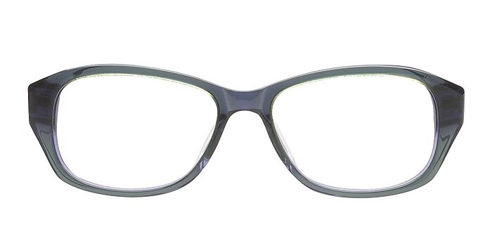 Noyabrsk Green/Purple Acetate Eyeglass Frames from EyeBuyDirect