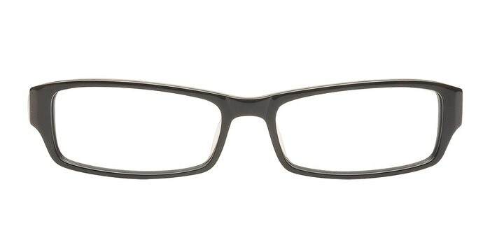 Ryazan Black Acetate Eyeglass Frames from EyeBuyDirect