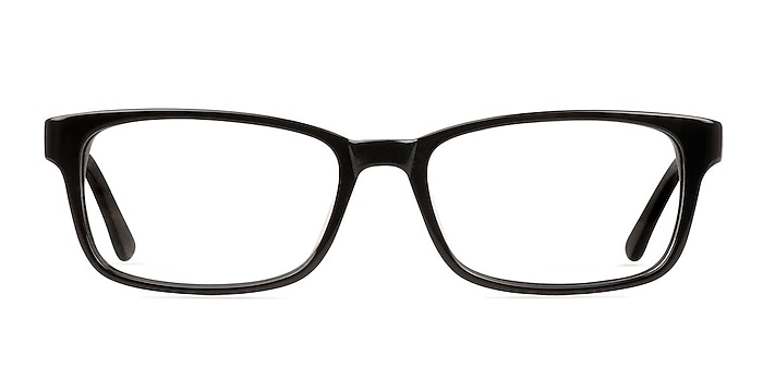 Torzhok Black Acetate Eyeglass Frames from EyeBuyDirect