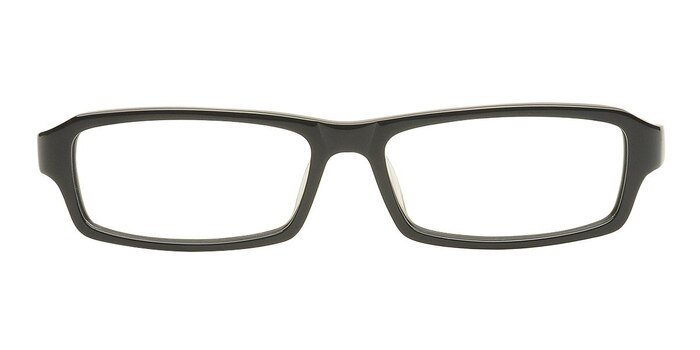 Tuapse Noir Acétate Montures de lunettes de vue d'EyeBuyDirect