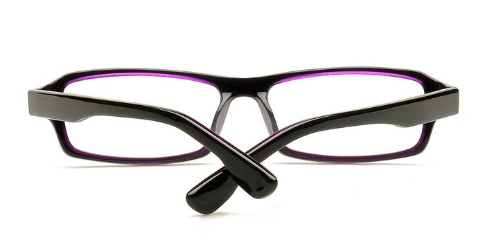 Black/Purple Tuapse -  Coloré Acétate Lunettes de vue