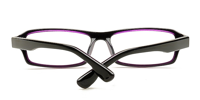 Black/Purple Tuapse -  Colorful Acetate Eyeglasses