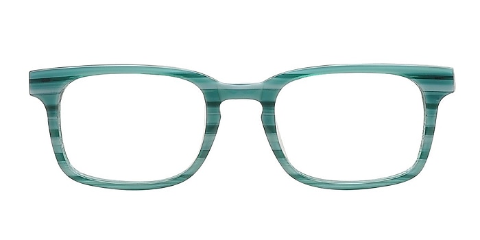 Yurga Blue Acetate Eyeglass Frames from EyeBuyDirect