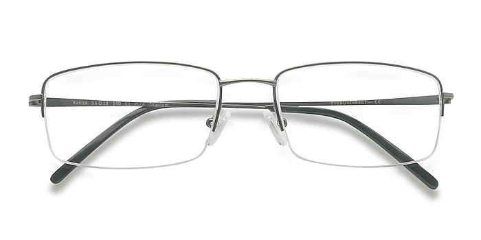 Gunmetal Kanick -  Lightweight Titanium Eyeglasses