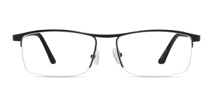 Lake Noir Titane Montures de lunettes de vue d'EyeBuyDirect