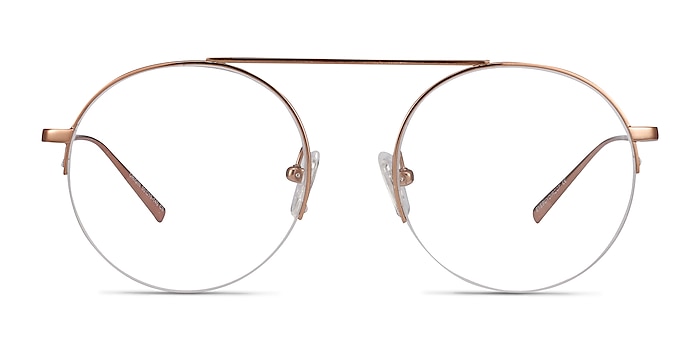 Origin Gold Titanium Eyeglass Frames from EyeBuyDirect