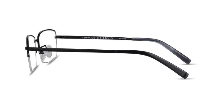 Remington Black Titanium Eyeglass Frames from EyeBuyDirect