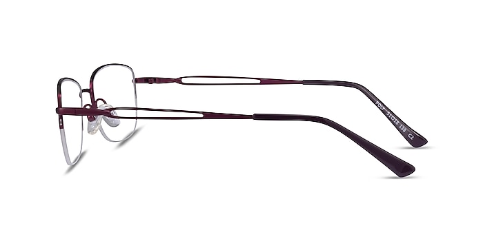 Poly Matte Purple Titanium Eyeglass Frames from EyeBuyDirect