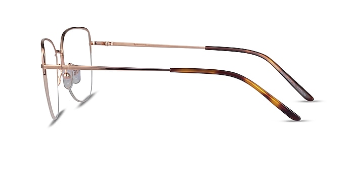 Camilla Or rose Titane Montures de lunettes de vue d'EyeBuyDirect
