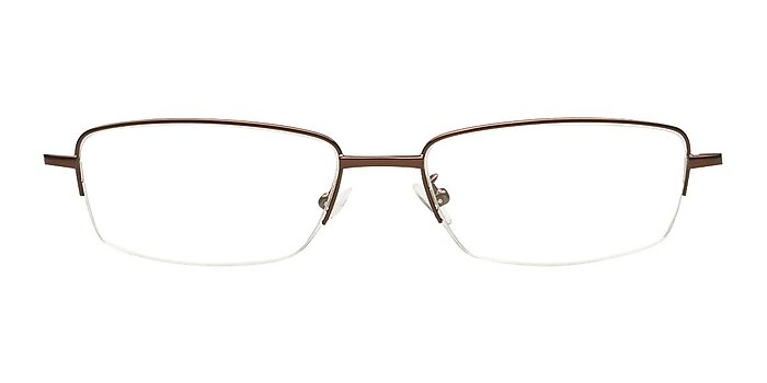 H2202 Brown Eyeglass Frames from EyeBuyDirect