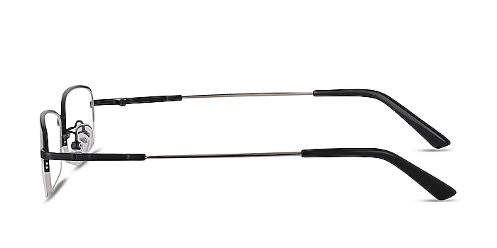 Penticton Noir Métal Montures de lunettes de vue d'EyeBuyDirect